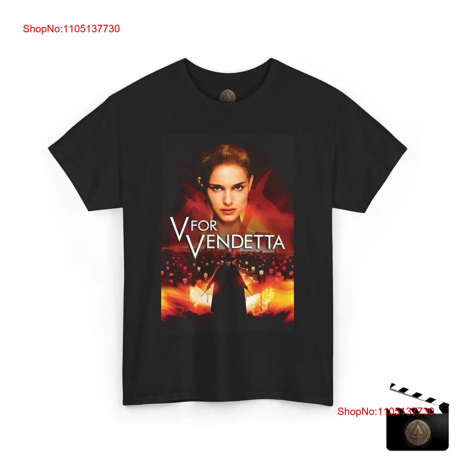 Poster Men Fashion - Kaos Poster Film V For Vendetta