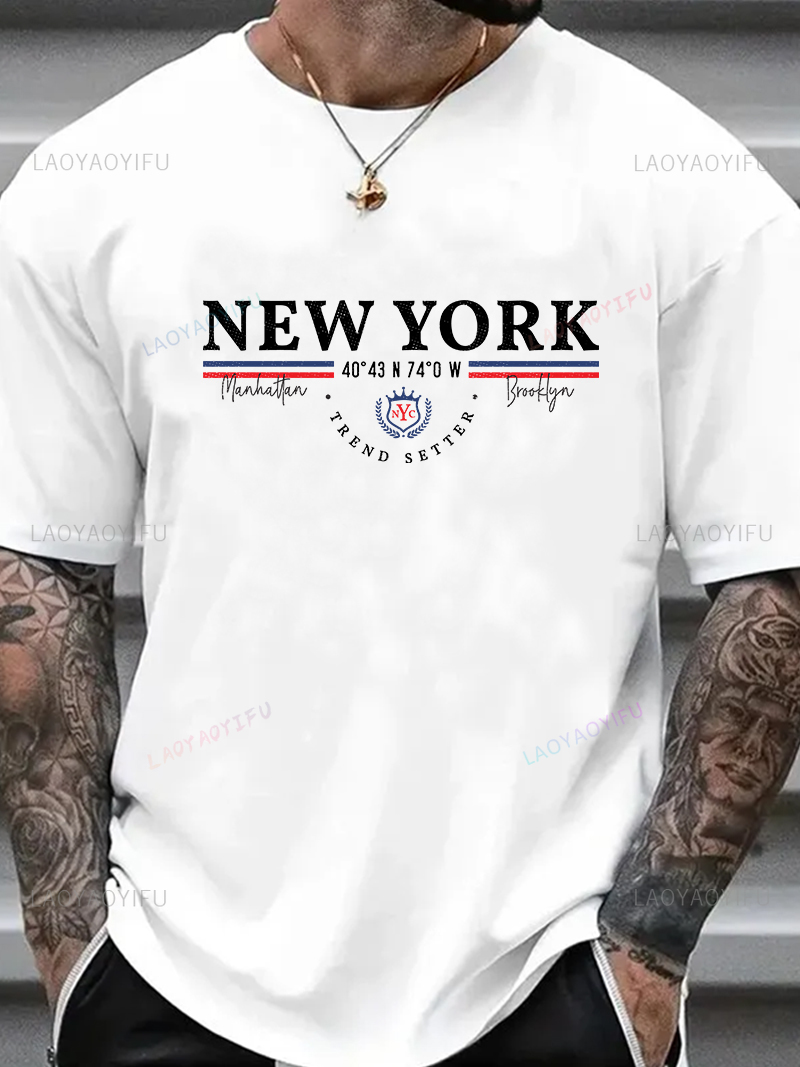 Kaos Grafis New York Unisex Vi - Men'S Fashion New York ulasan dan harga
