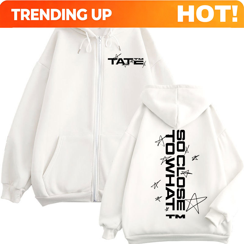 Tate McRae So Close To What Pr - Mens Fashion Zip Up Hoodies ulasan dan harga