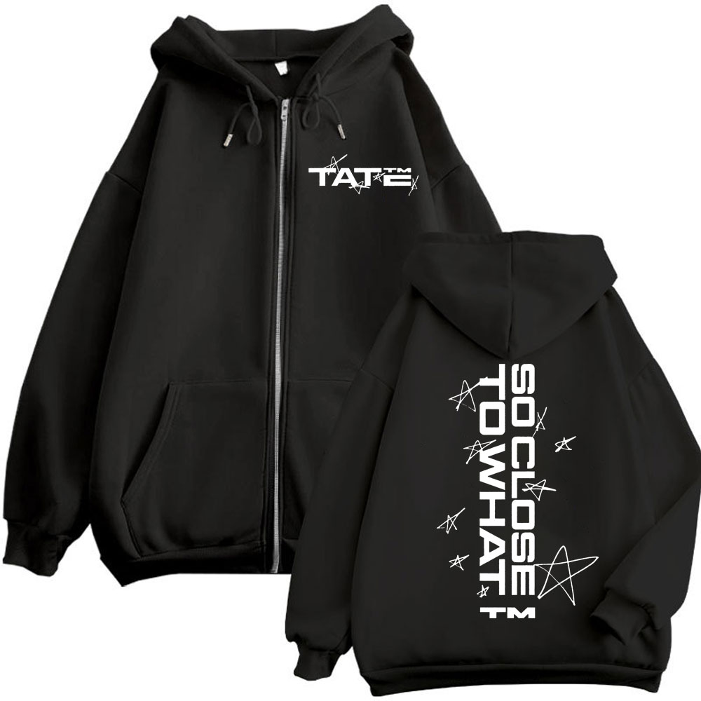 Tate McRae So Close To What Pr - Mens Fashion Zip Up Hoodies ulasan dan harga