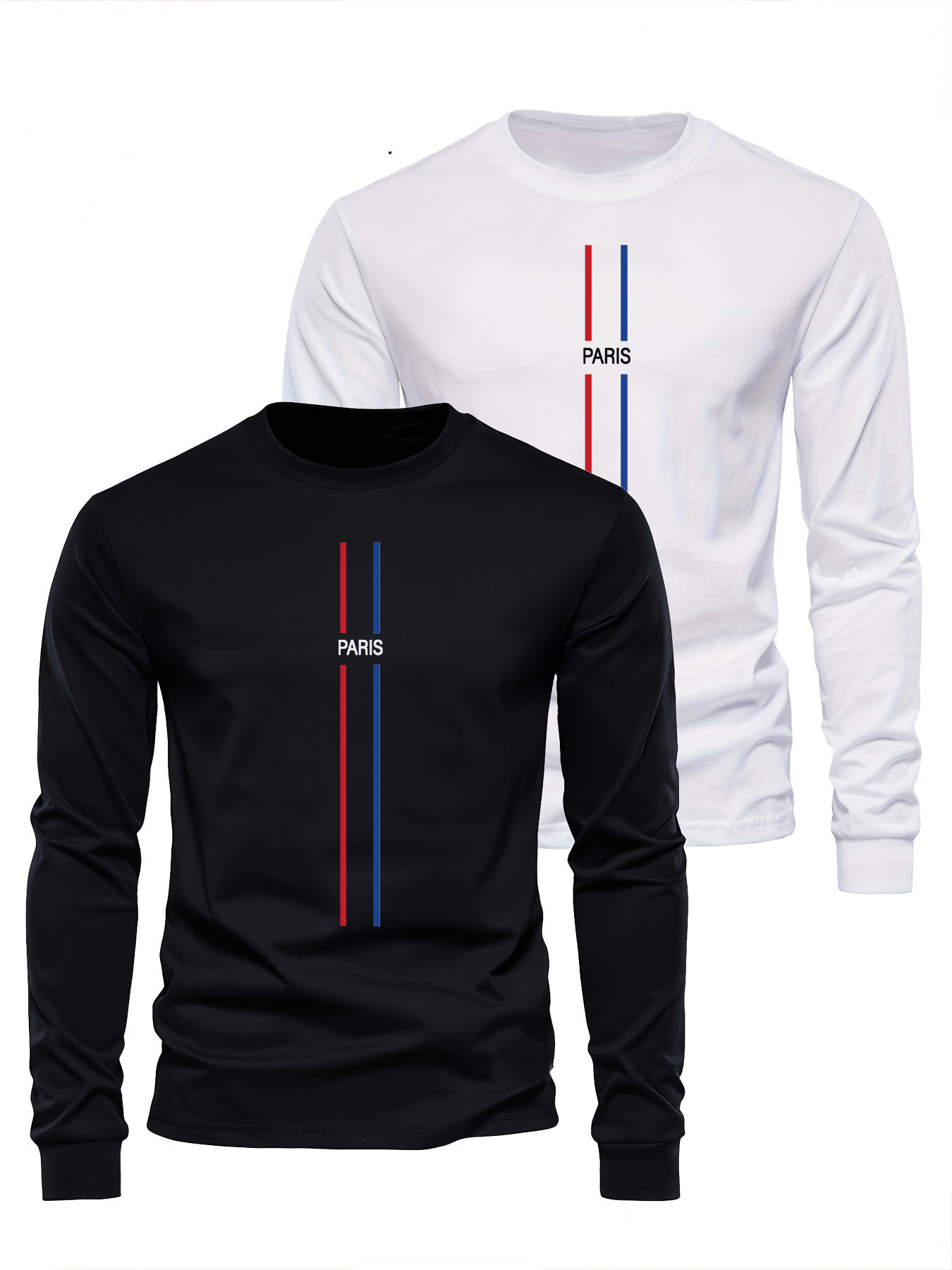 Kaos lengan panjang pria berba - Men'S Fashion T Shirts ulasan dan harga
