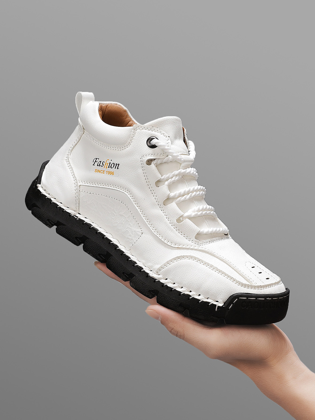 Sepatu Kasual Mid-Top Buatan T - Mens Fashion Trainers ulasan dan harga