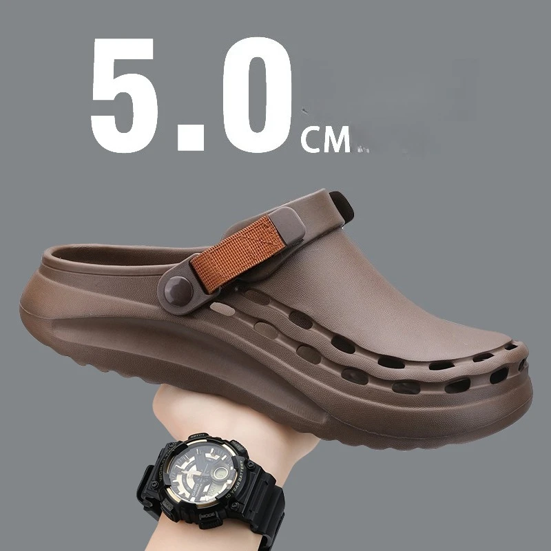 Sandal Pria Warna Solid EVA Ce - Men'S Fashion News ulasan dan harga