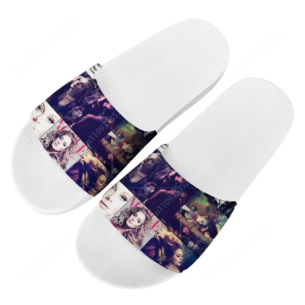 Adele Singer Poster Slippers F - Poster Men Fashion ulasan dan harga